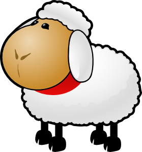279x299 Sheep Clip Art