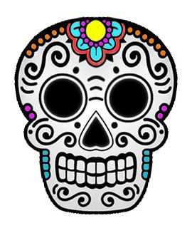 270x327 Collection Of Cute Sugar Skull Clipart High Quality, Free