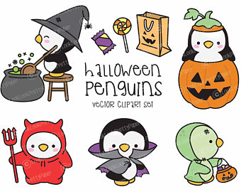 340x270 Premium Vector Clipart Kawaii Halloween Sloths Cute