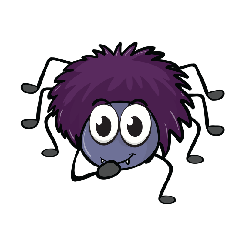 500x500 Funny Spiders