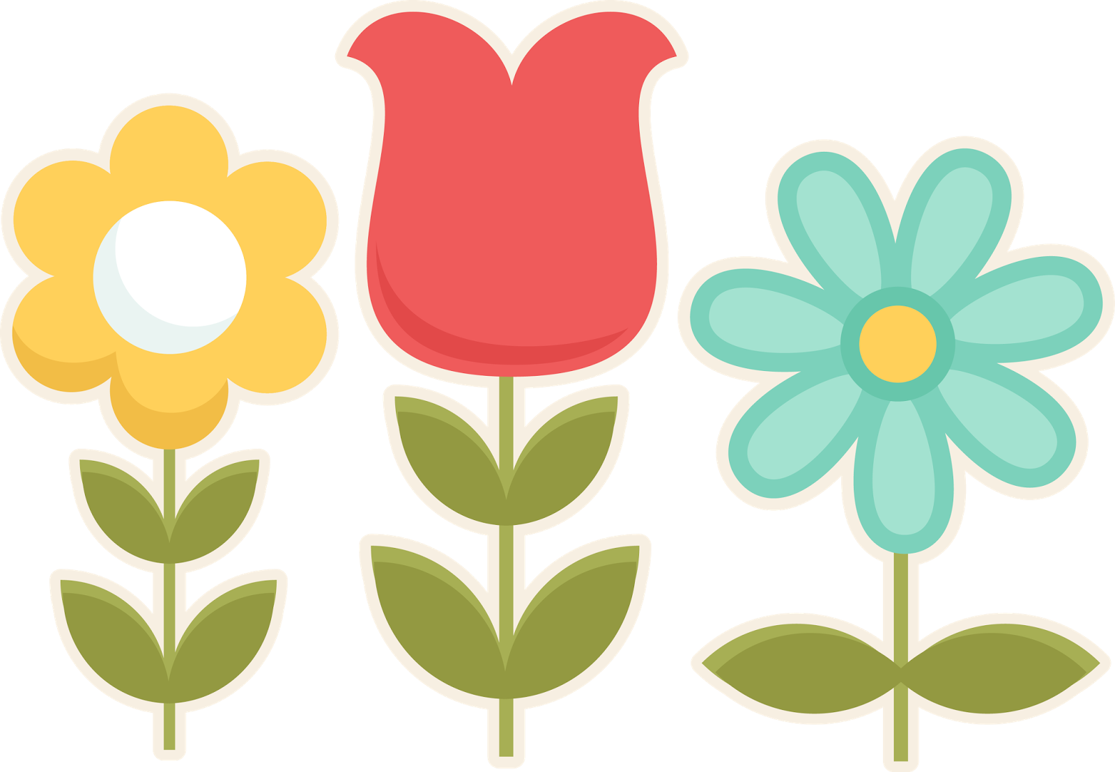 1600x1109 Spring Flowers Clip Art Clip Art