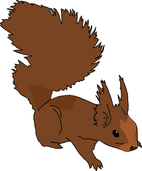 492x593 Cute Squirrel Clipart Clipart Panda