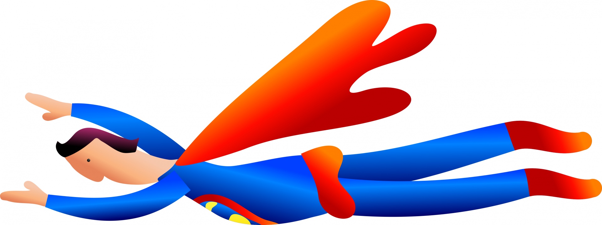 1920x717 Comic Superhero Cliparts