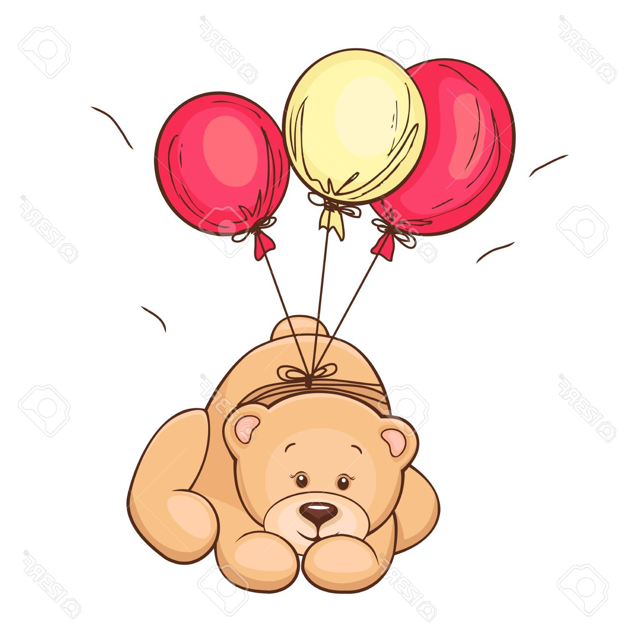 1300x1300 Teddy Bear Colorful Drawing Line Drawing Teddy Bear Free