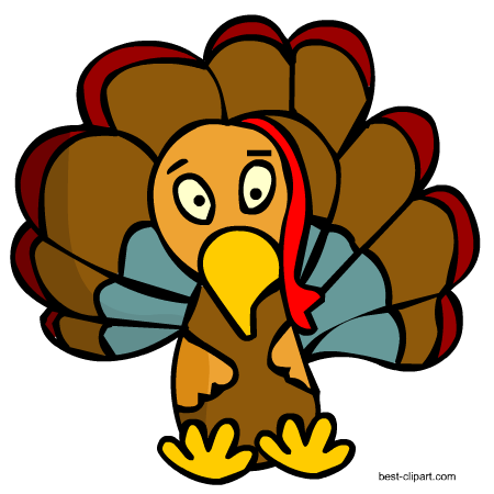 450x450 Cute Turkey Clipart