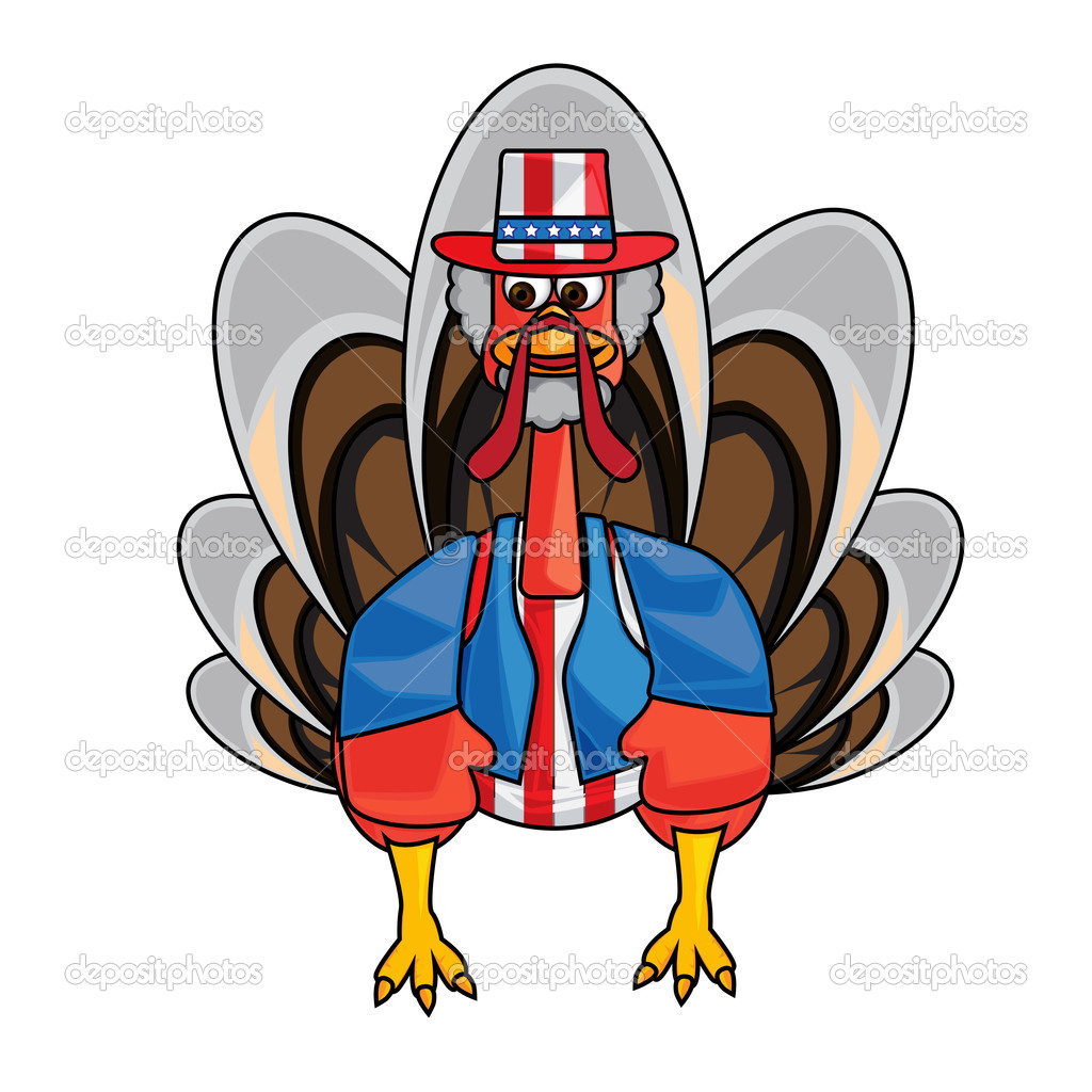1024x1024 Funny Turkey Clipart