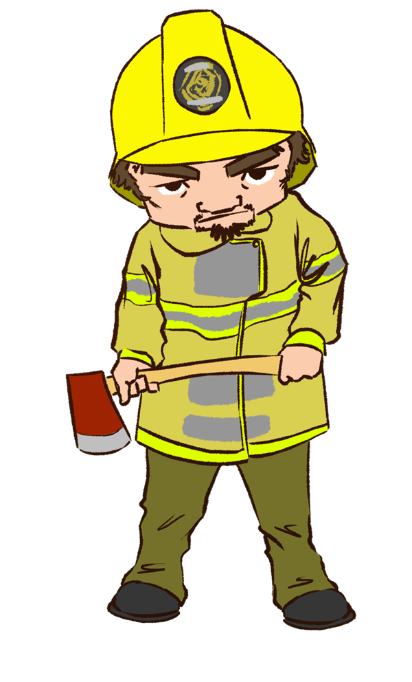 600x992 Fireman Cute Firefighter Clipart Free Clipart Images Image