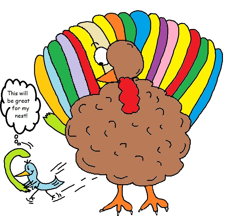 727x694 Funny Thanksgiving Turkey Clipart
