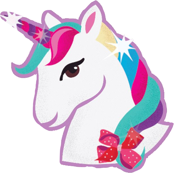 610x607 Jojo Unicorn Jojosiwa Jojo Siwa Unicorn Cute Sticker