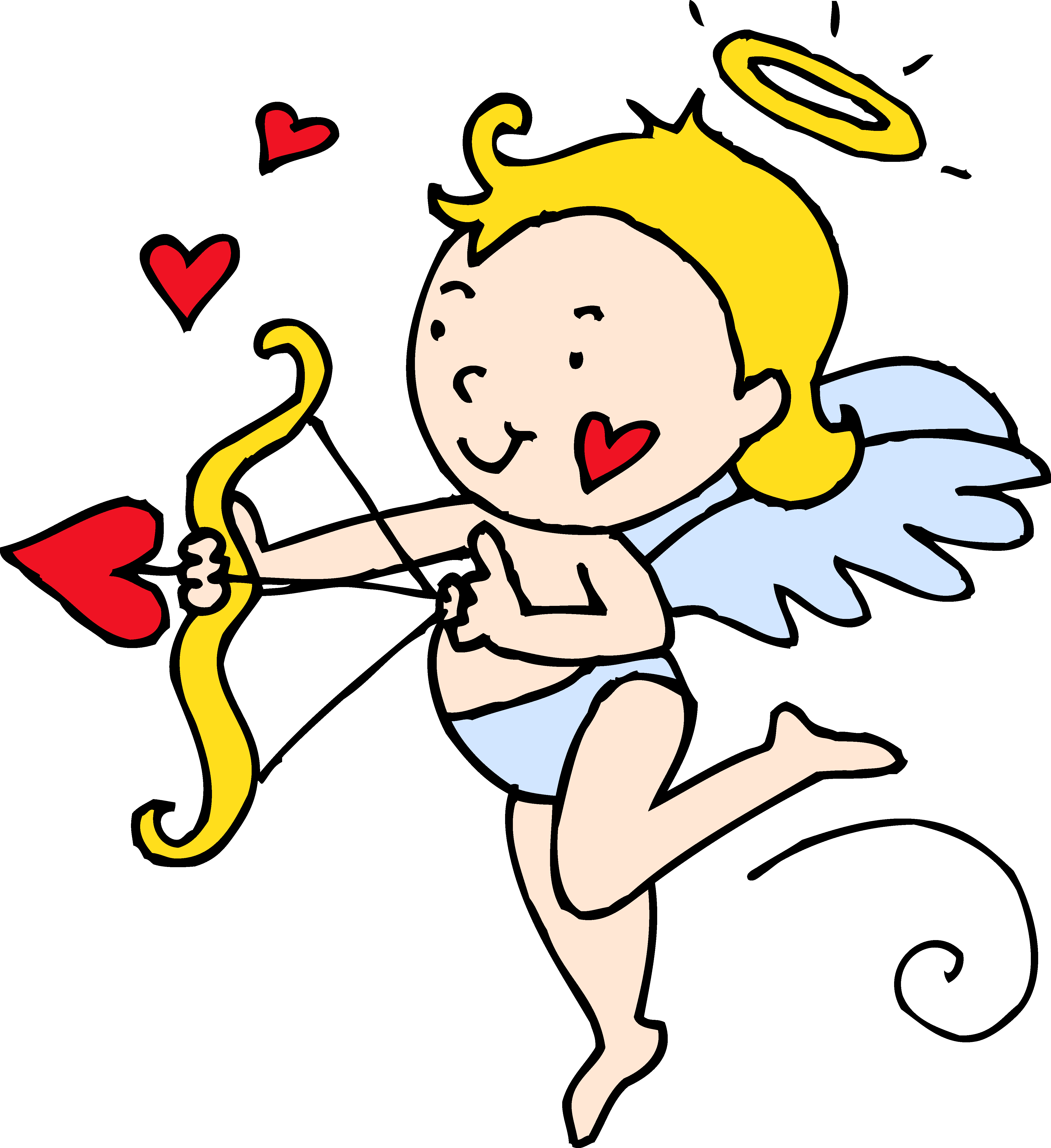 4582x5008 Valentines Day Clipart Cupid Valentine's Day Info