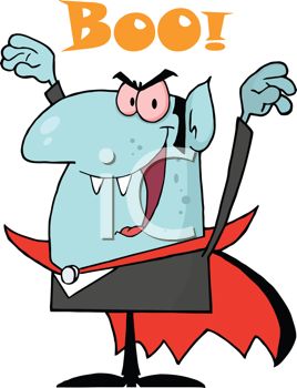 268x350 Royalty Free Cartoon Of A Vampire