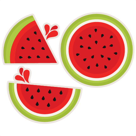 432x432 Watermelon Clipart Cute