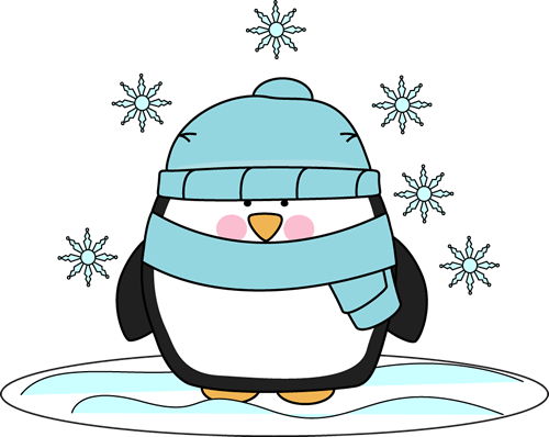 500x398 Cute Snowy Cliparts