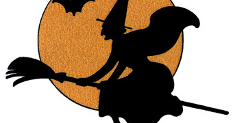 340x180 Cute Halloween Witch Clipart Clipart Panda