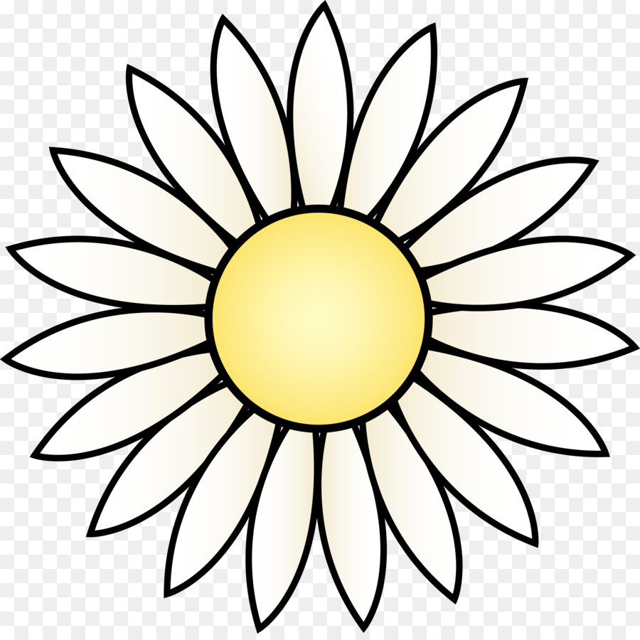 900x900 Common Sunflower Clip Art Cute Daisy Cliparts Png Download 4948