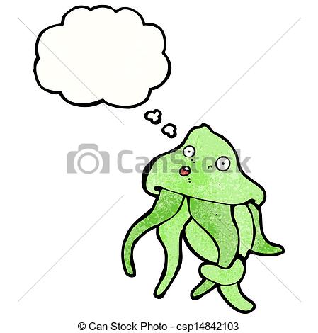 449x470 Cartoon Squid Vector Clipart