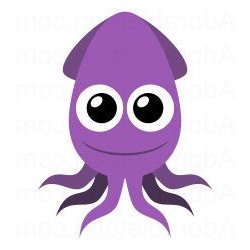 250x250 Cute Clipart Squid Many Interesting Cliparts