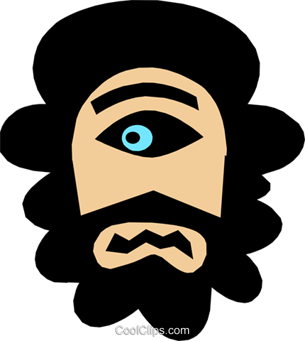 430x480 Cyclops Royalty Free Vector Clip Art Illustration Cart1512