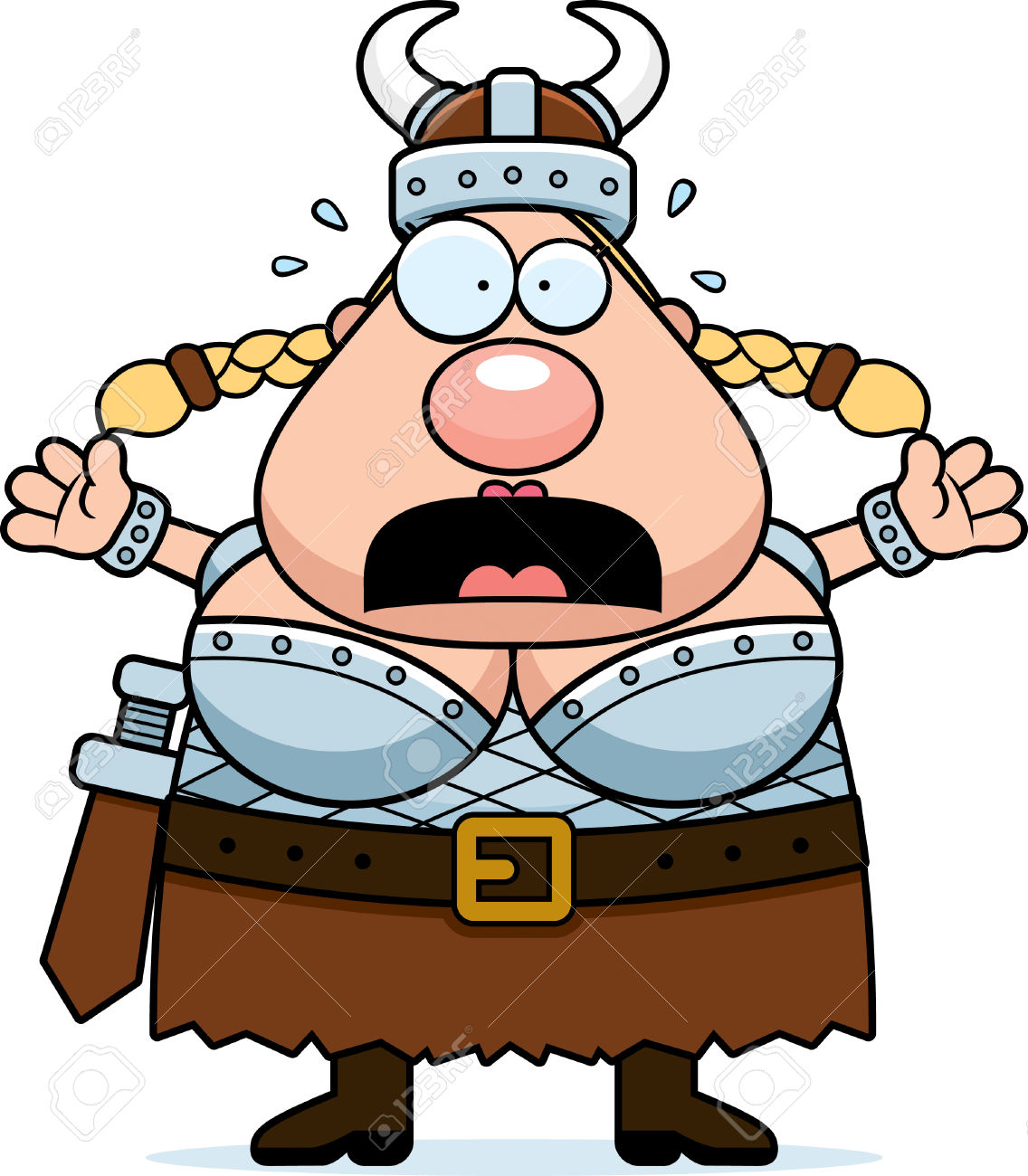 1136x1300 Viking Clipart Scared