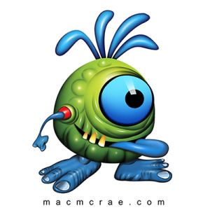 300x300 Cyclops Monster Standing Clip Art Scrap Monsters