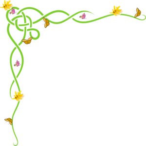 300x300 Daffodil Clipart Border
