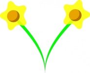 185x149 Free Download Of Daffodil Vector Graphics And Illustrations