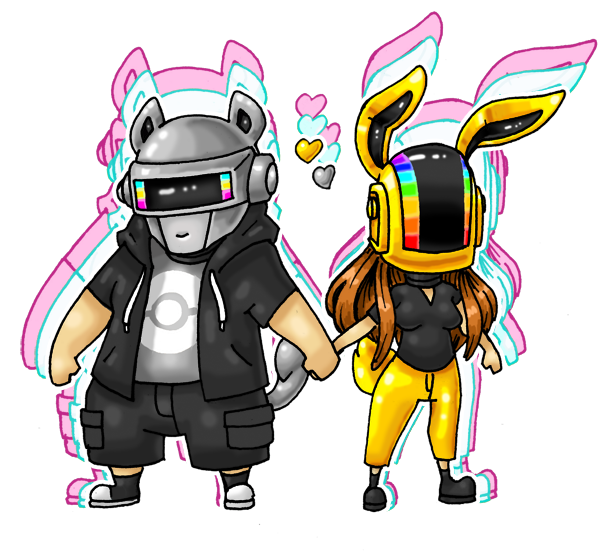 600x551 Something About Us Daft Punk By Darksilvania