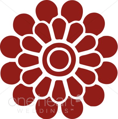 386x388 Red Modern Flower Clipart Clipart Color Variations