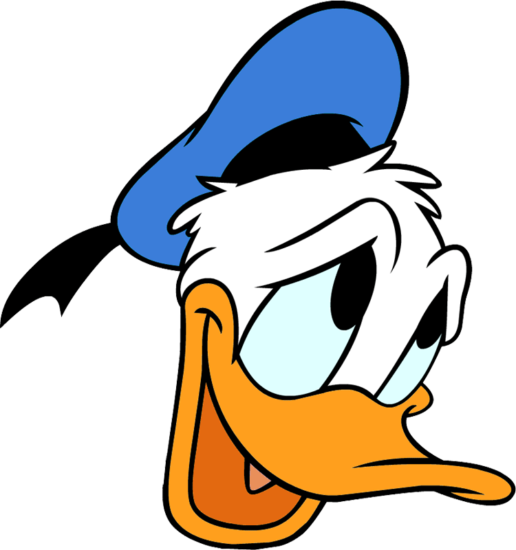 750x800 Donald Duck Clipart Ear