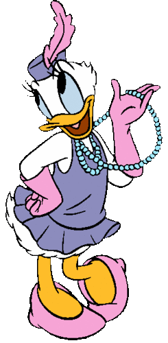 245x500 Selma Horn Daisy Duck Clip Art