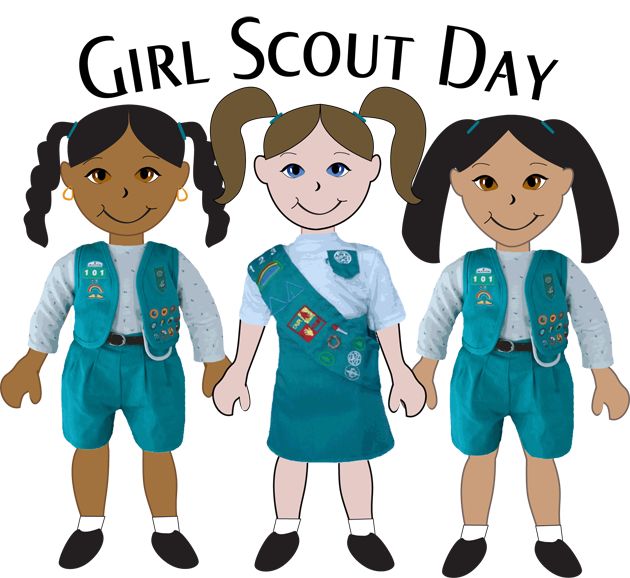 630x578 38 Best Girl Scout Clipart Images On Brownie Girl