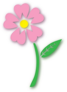 220x300 Daisy Clipart Flower Stem