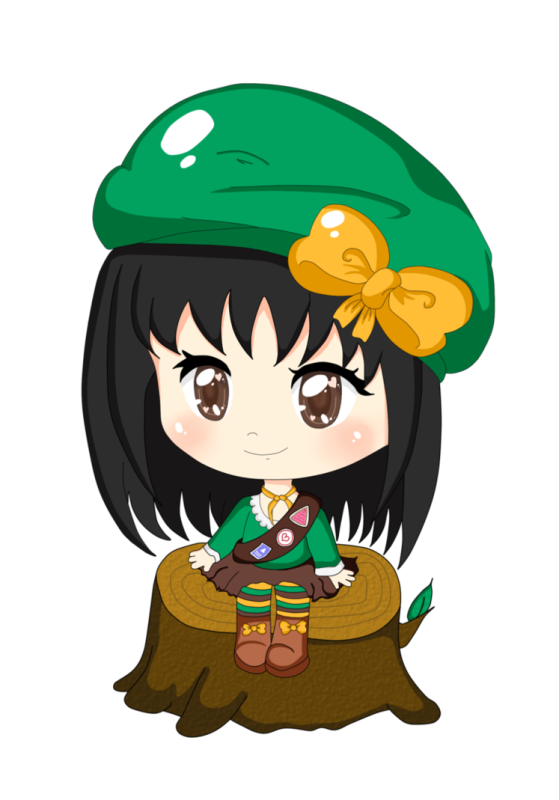559x800 Girl Scout Clip Art