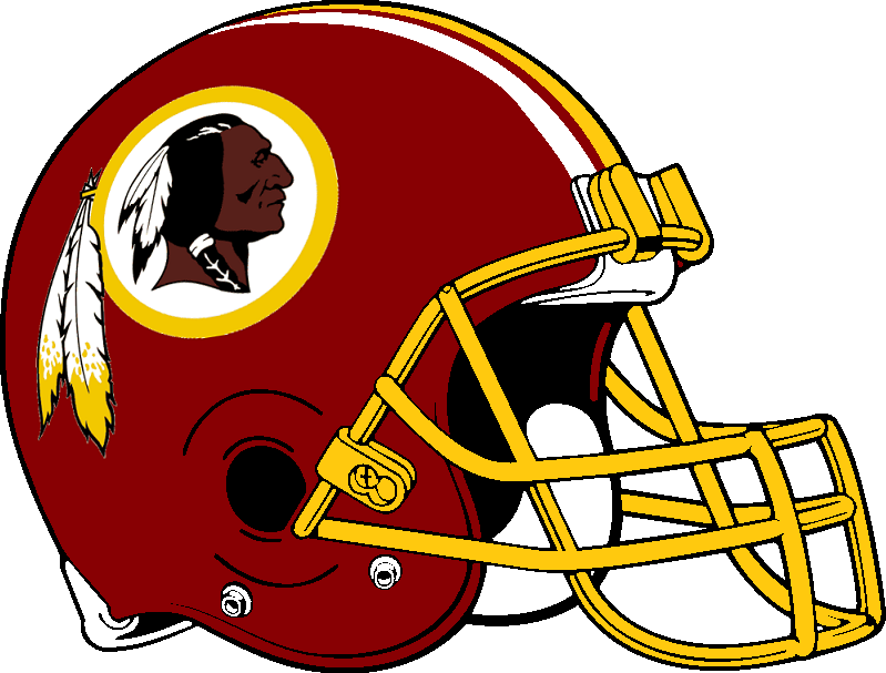 799x607 Redskin Football Clipart