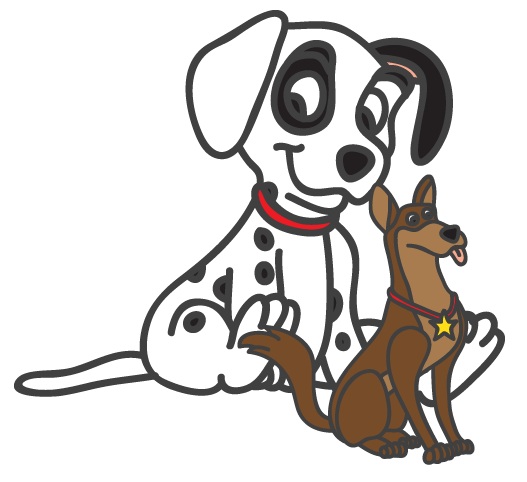 527x482 Thunderbolt Dog Clipart