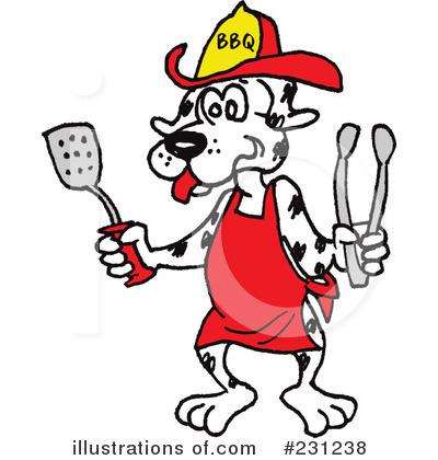 400x420 Dalmatian Fire Dog Clipart