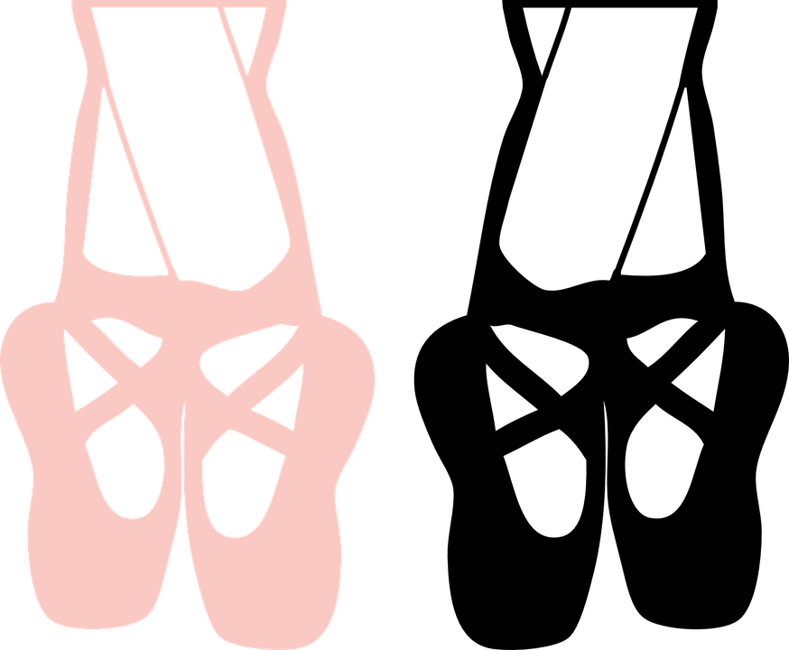 874x720 Dance Shoes Clipart Dance Girl Feet Free Vector Graphic On Pixabay