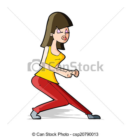 449x470 Cartoon Crazy Dancing Girl Vector Clip Art
