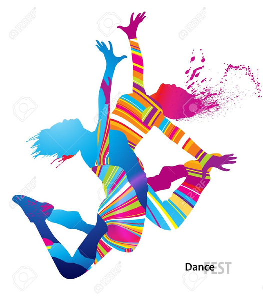 525x600 Free Clipart Dancing Girls Free Images