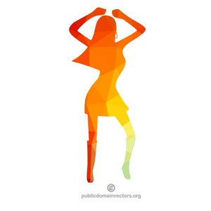 300x300 9194 Female Silhouette Clip Art Free Public Domain Vectors