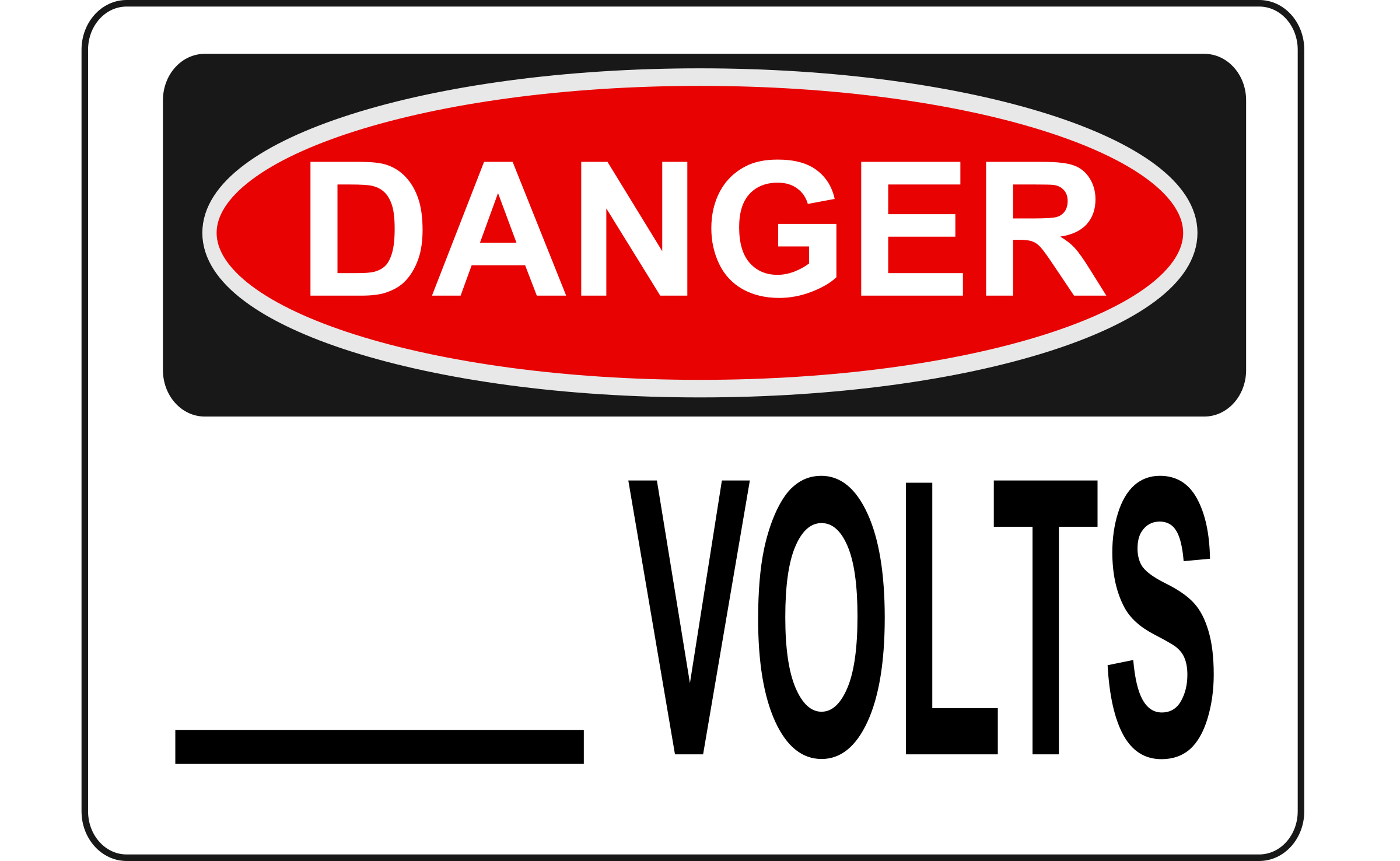 2400x1476 Danger Clipart Blank