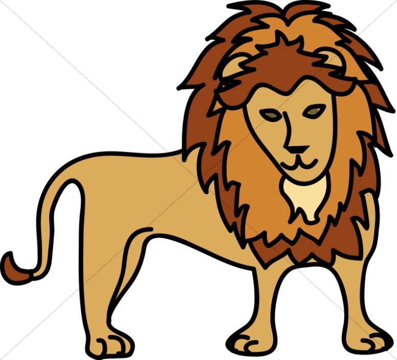 776x705 Simple Lion Wildlife Clipart