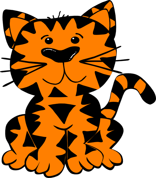 522x596 Free Tiger Clip Art Pictures