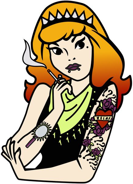 436x600 Punk Daphne By Lookhuman Disney