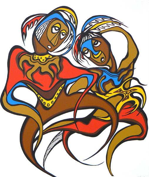 507x600 Daphne Odjig Paintings And Prints Bearclaw Gallery Edmonton