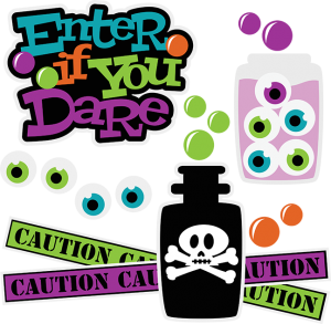 300x293 Enter If You Dare Svg Scrapbook Collection Halloween Svg Files