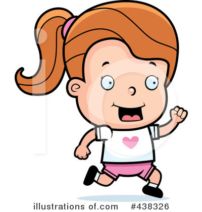 400x420 Girl Running Clip Art Clipart Panda