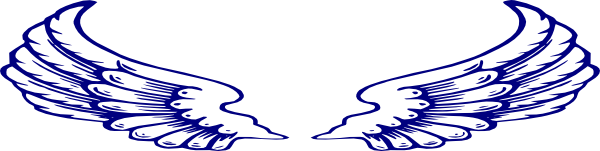 600x151 Blue Angel Cliparts