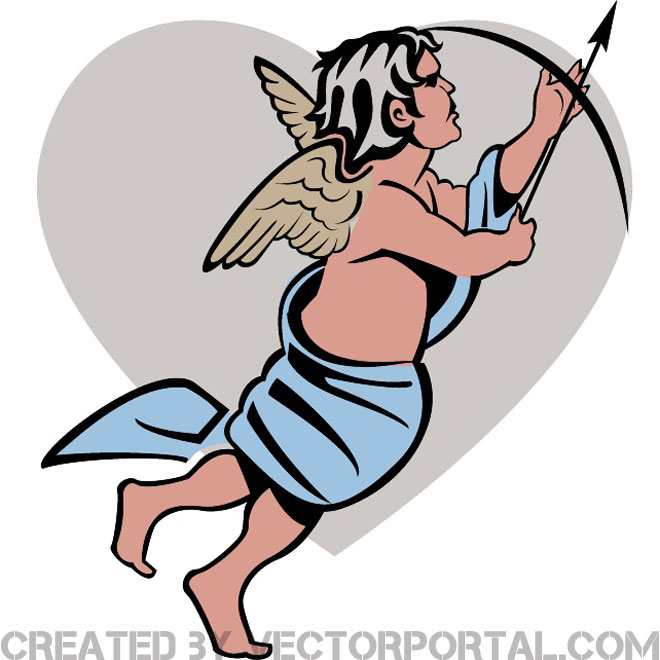 660x660 Angel Free Vector Clip Art 123freevectors