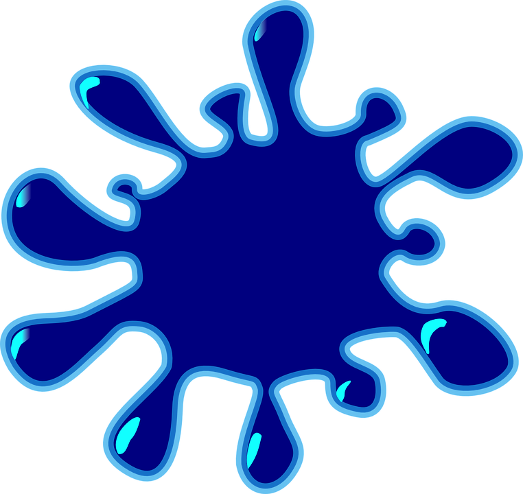 762x720 Dark Blue Clipart Splash